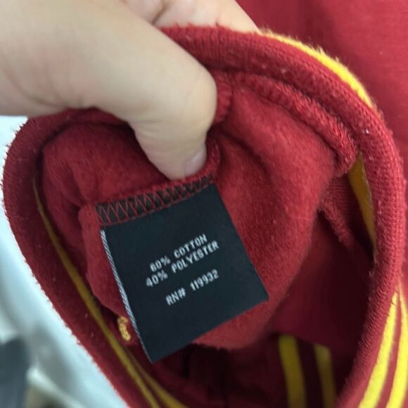 Rose Bowl Men's Multi-Color Long-Sleeve U2 2009 360 Tour Varsity Jacket Extra La - Picture 8 of 9